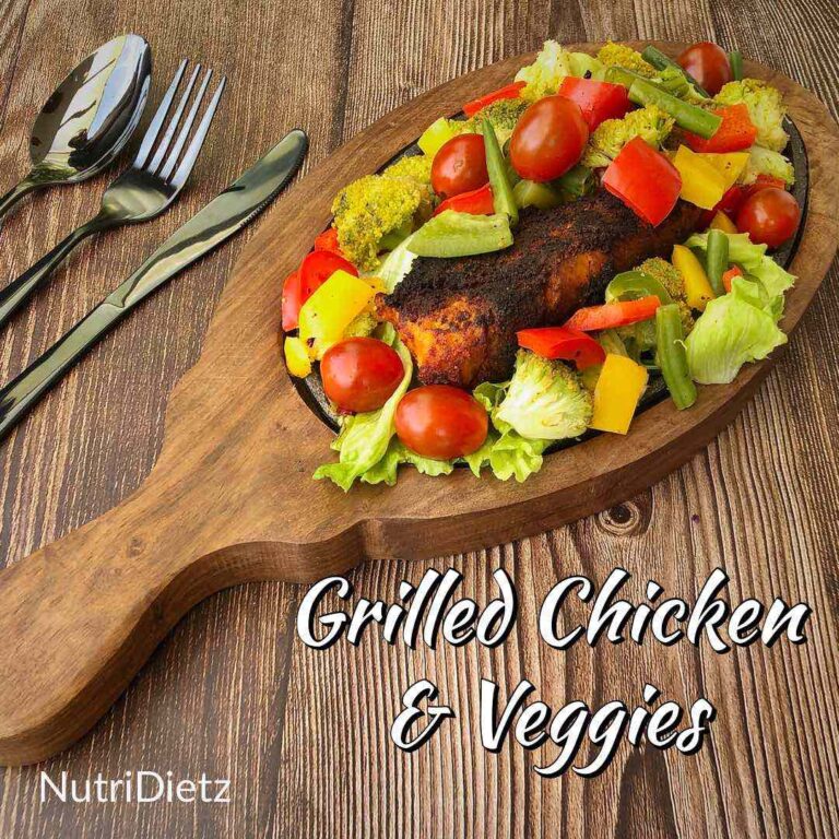 Grilled Chicken & Veggies- Nutritionist Kochi Kerala